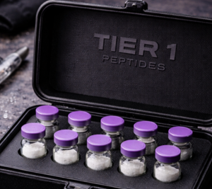 Tier 1 Peptides 10-Vial Protective Case